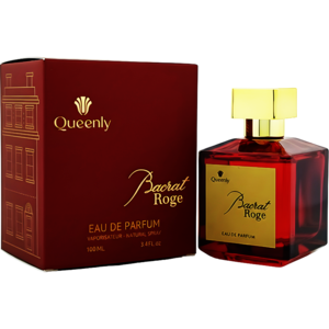 ادو پرفیوم باکارات رژ از برند کویین‌لی (Queenly BACRAT ROGE EDP 100ml) باکارات رژ کویینلی